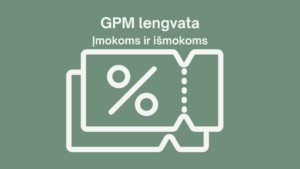 GPM lengvatos nauda III pensijų pakopoje